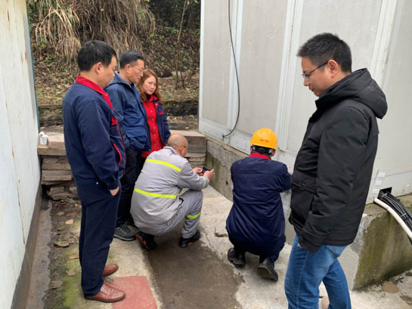 金冠铜业公司到第一建筑工程事业部调研 金冠铜业公司到第一建筑工程事业部调研