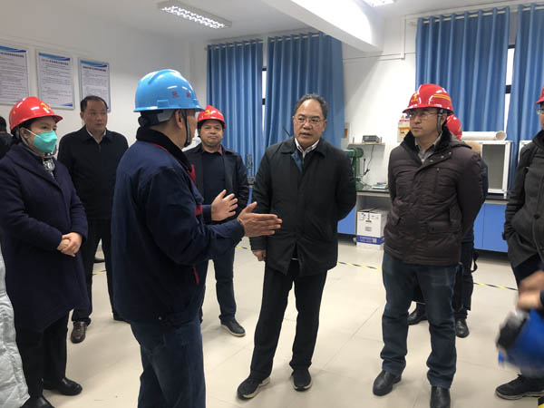 中国建材研究总院到建材公司调研