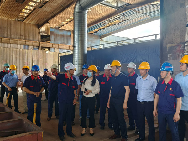 省国资委到公司督导环保整改工作 省国资委到公司督导环保整改工作