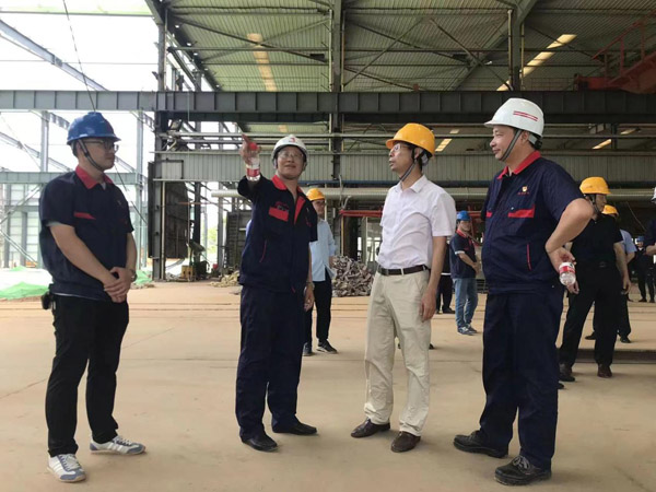 省国资委到公司督导环保整改工作 省国资委到公司督导环保整改工作