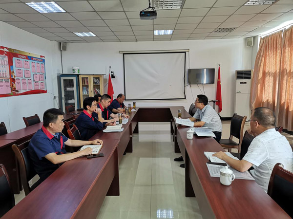 公司党委书记到安装公司调研 公司党委书记到安装公司调研