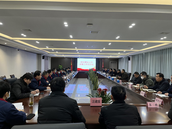 公司召开新春工作动员会 公司召开新春工作动员会