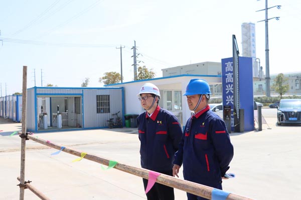 公司党委书记到铜基新材料项目调研 公司党委书记到铜基新材料项目调研