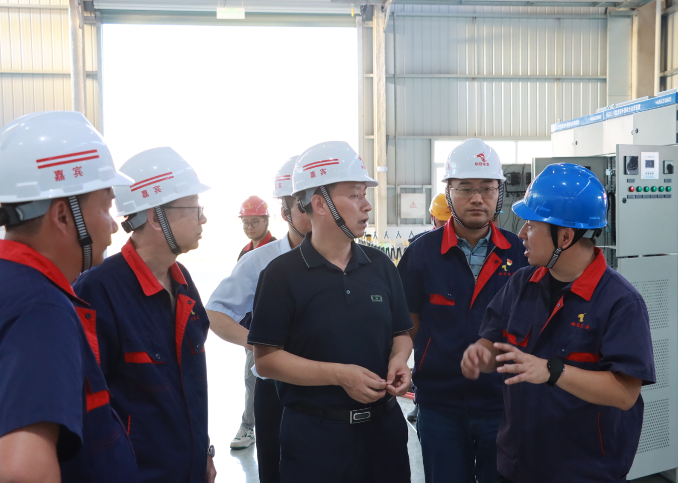 集团公司总经理丁士启到公司调研 集团公司总经理丁士启到公司调研