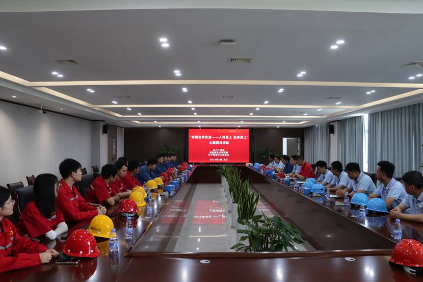 公司团委组织开展“珍视生命安全--人民至上 生命至上”主题团日活动 公司团委组织开展“珍视生命安全--人民至上 生命至上”主题团日活动