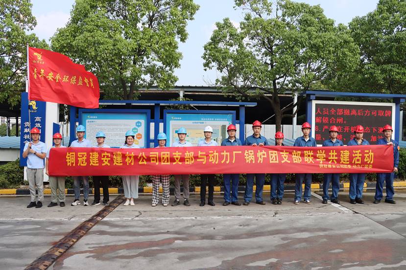 公司团委与动力厂团委开展联学共建主题团日活动 公司团委与动力厂团委开展联学共建主题团日活动