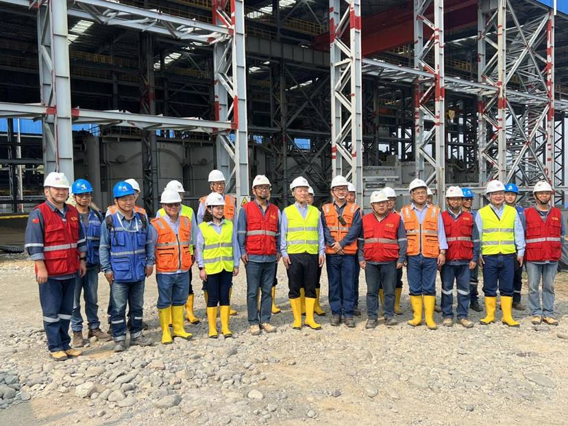 丁士启到米拉多铜矿二期磨浮项目调研 丁士启到米拉多铜矿二期磨浮项目调研