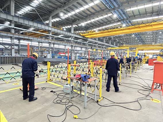 公司举办电焊工、电工技术比武 公司举办电焊工、电工技术比武