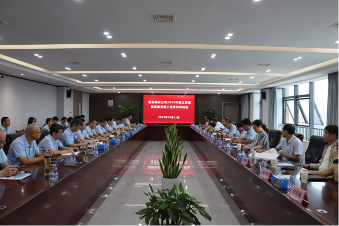 公司召开党建工作例会