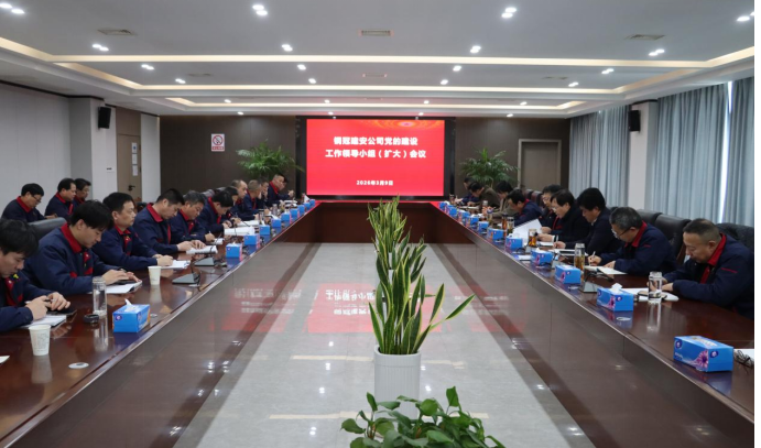 公司召开党的建设工作领导小组 （扩大）会议